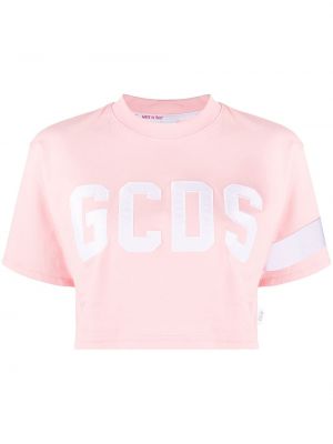 Camiseta con estampado Gcds rosa