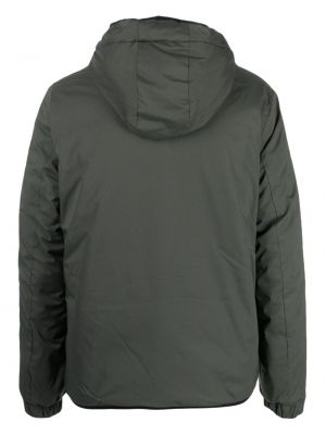 Péřová bunda na zip Ecoalf zelená