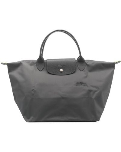 Τσάντα shopper Longchamp γκρι