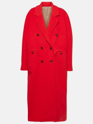 Μάλλινο παλτό Blazã© Milano κόκκινο