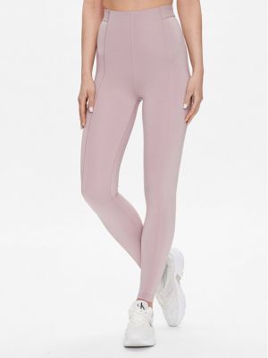 Slim fit leggings Calvin Klein Performance rózsaszín