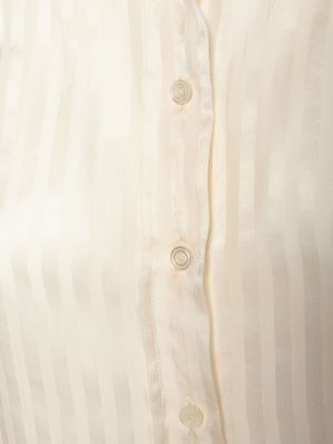 Dryžuota šilkinė marškiniai Tom Ford