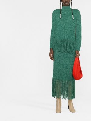 Pletené sukně Zimmermann zelené