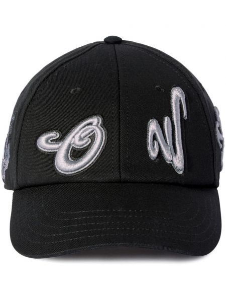 Broderet cap Off-white