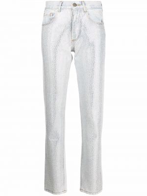 Slank skinny jeans Almaz blå