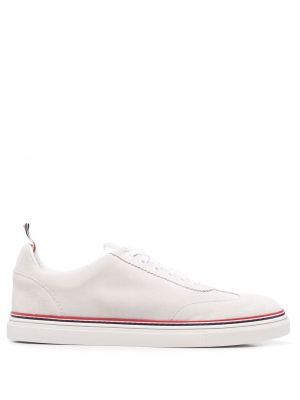 Stripete sneakers Thom Browne hvit