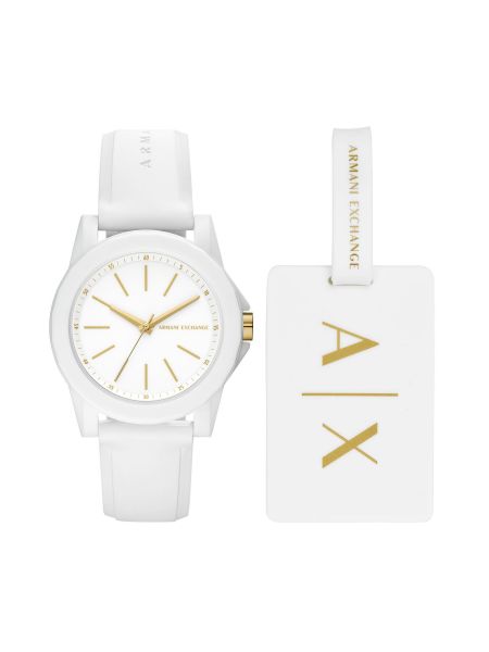 Pολόι Armani Exchange λευκό