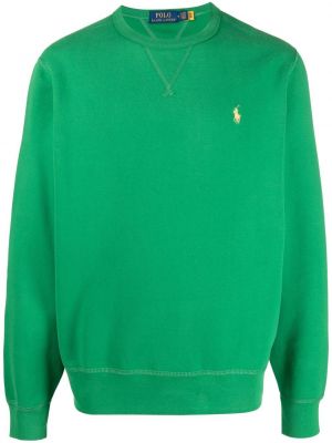 Φούτερ με λαιμόκοψη Polo Ralph Lauren πράσινο