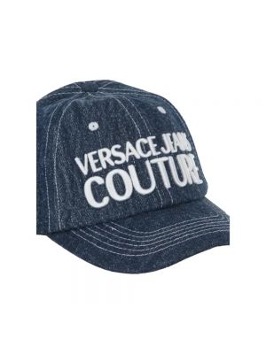 Czapka Versace Jeans Couture niebieska