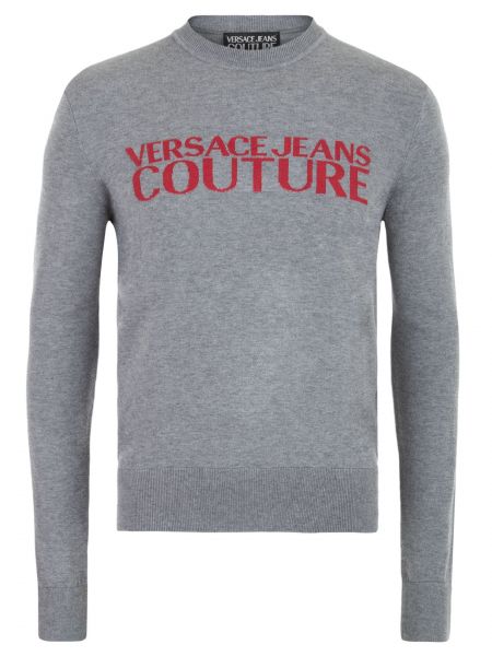 Свитер Versace Jeans Couture серый