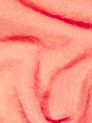 Mohérový vlněný šál Jil Sander růžový