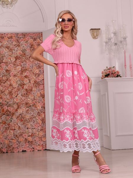 Платье Wisell розовое