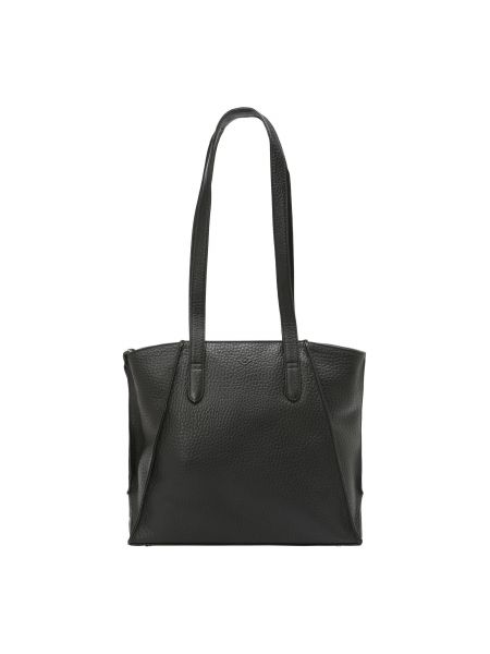 Кожаная сумка через плечо Vld Voi Leather Design черная