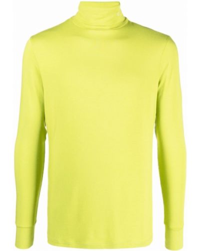 Jersey con bordado de tela jersey Raf Simons verde