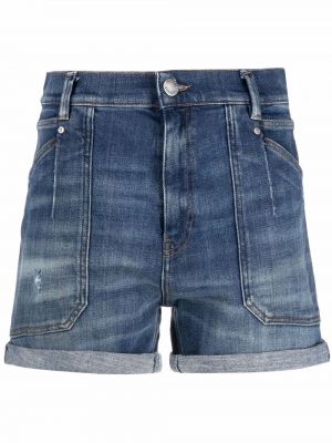 Jeans-shorts Pinko blå