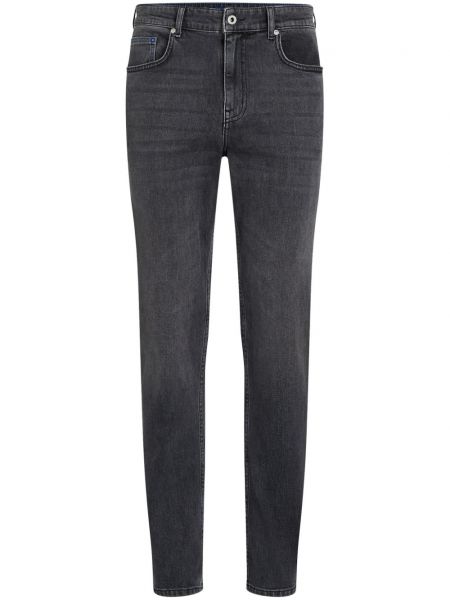 Hoikka slim fit-farkut Karl Lagerfeld Jeans harmaa