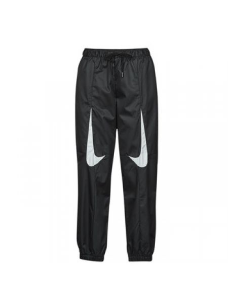 Spodnie sportowe plecione Nike czarne