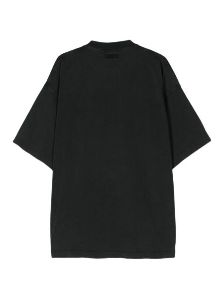 T-shirt en coton Vetements noir