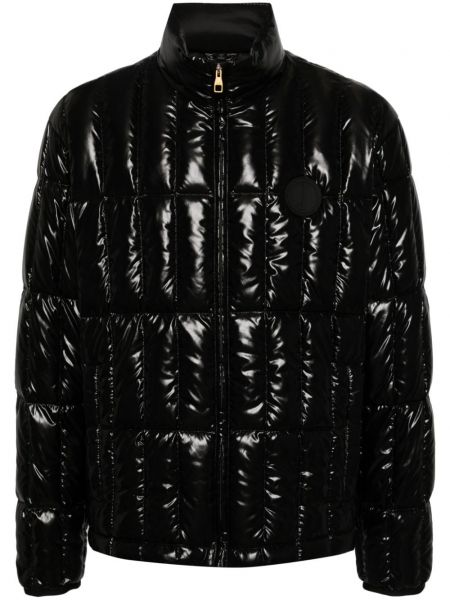 Prošivena pernata jakna Dunhill crna