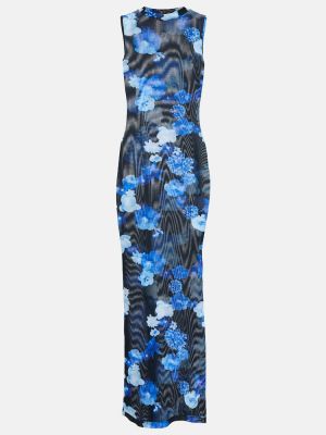 Mesh floral dress Coperni svart