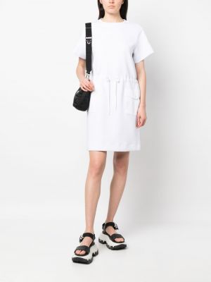 Mini šaty Emporio Armani bílé