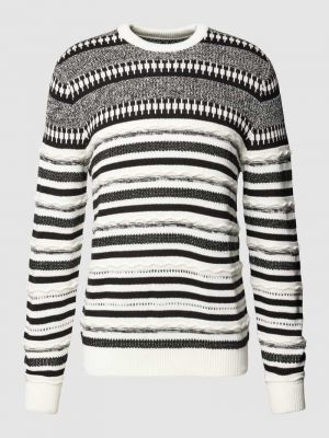Dzianinowy sweter Mcneal czarny
