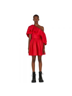 Czerwona sukienka mini Alexander Mcqueen