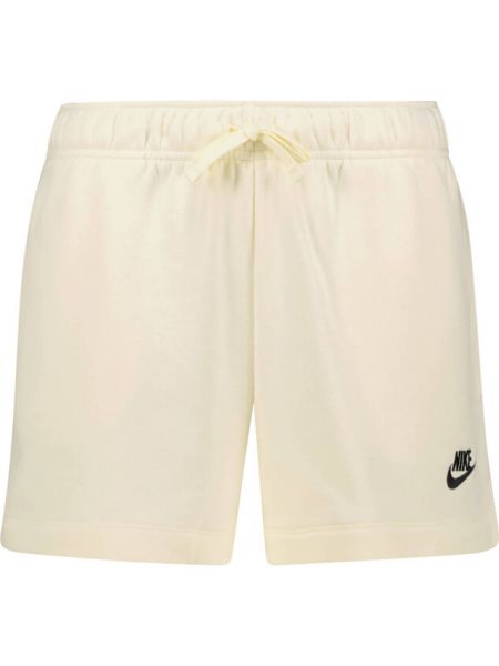 Спортивные флисовые шорты Nike Sportswear белые