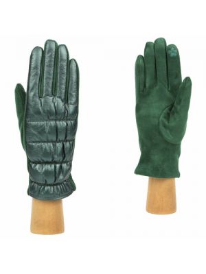 Утепленные перчатки Fabretti зеленые