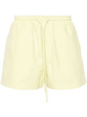 Shorts aus baumwoll Nanushka gelb