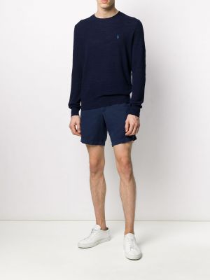 Jersey con bordado de punto de tela jersey Polo Ralph Lauren azul