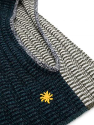 Bonnet en tricot Yanyan Knits bleu