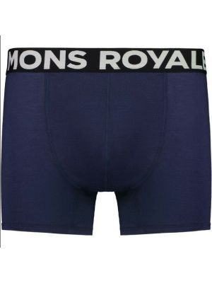 Bokserki Mons Royale niebieskie