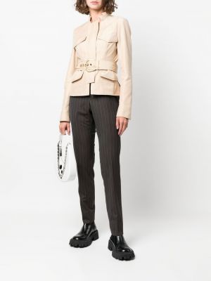 Costume slim à rayures Gucci Pre-owned