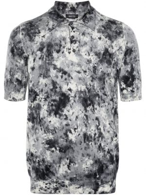 Polo majica s potiskom z abstraktnimi vzorci Avant Toi