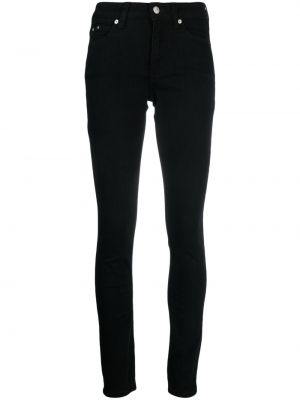 Skinny fit bikses Calvin Klein Jeans melns