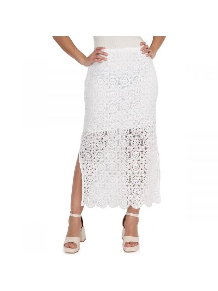 Mini sukně La Modeuse bílé