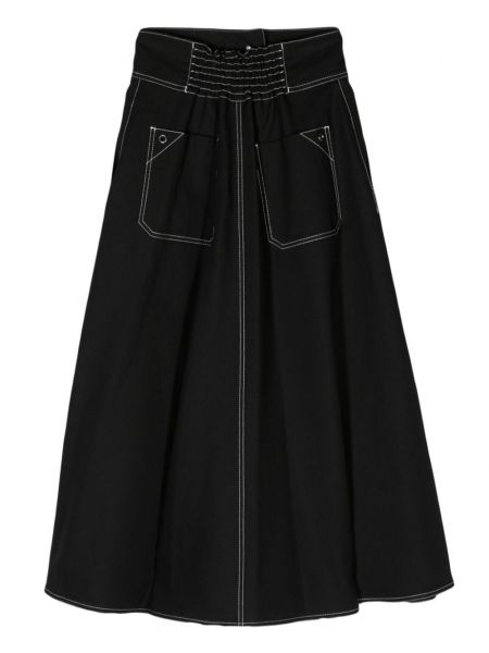 Midi sukně Max Mara černé