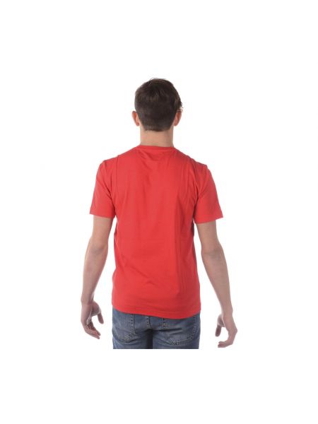 Koszulka klasyczna Emporio Armani Ea7 czerwona