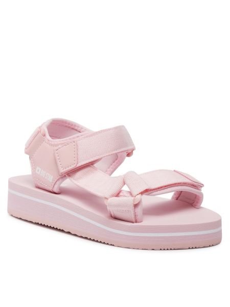 Sandale cu stele Big Star Shoes roz