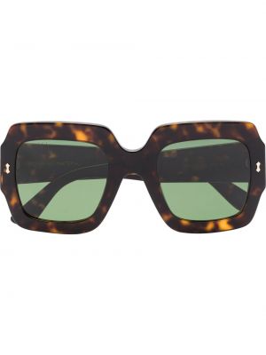 Overdimensjonert briller Gucci Eyewear brun