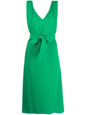 Sukienka midi bez rękawów Parosh zielona