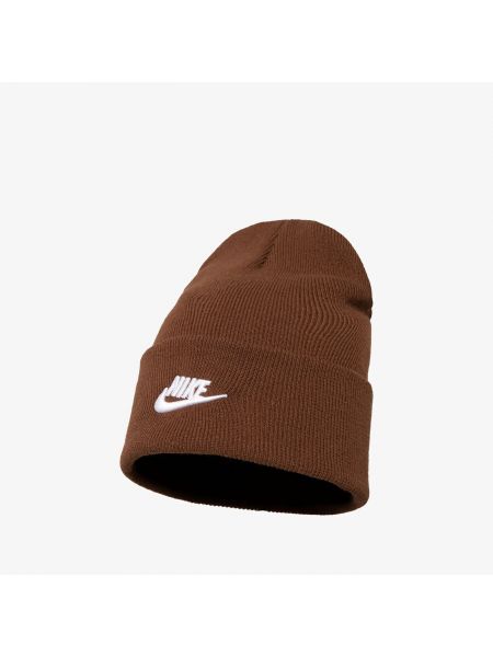 Шапка Nike коричневая
