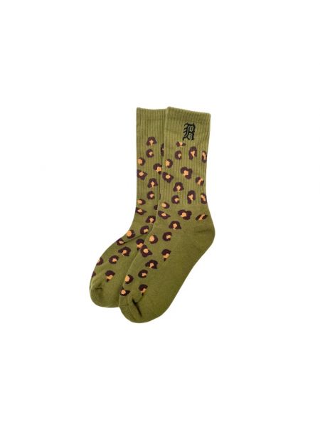 Socken mit print R13 grün