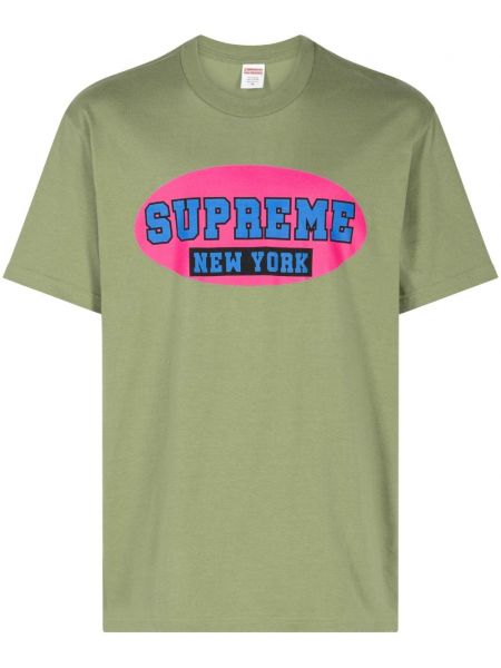 T-shirt Supreme grøn