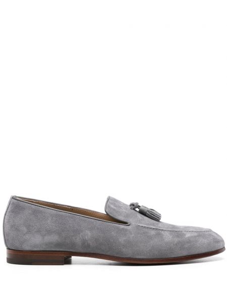 Loafers zamszowe Scarosso szare