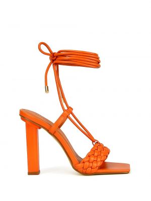 Туфли на каблуке Xy London оранжевые