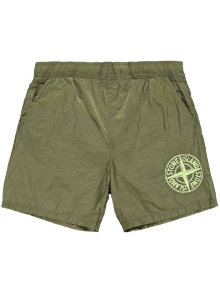 Badbyxor Stone Island grön