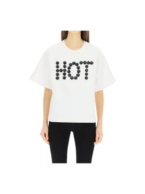 Camiseta con tachuelas Dolce & Gabbana blanco