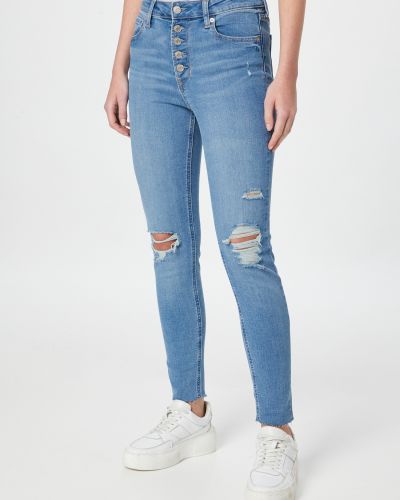 Skinny fit džínsy Gap modrá
